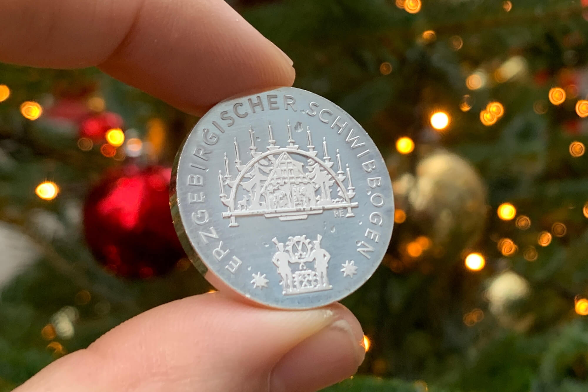 25 Euro Münze Schwibbogen